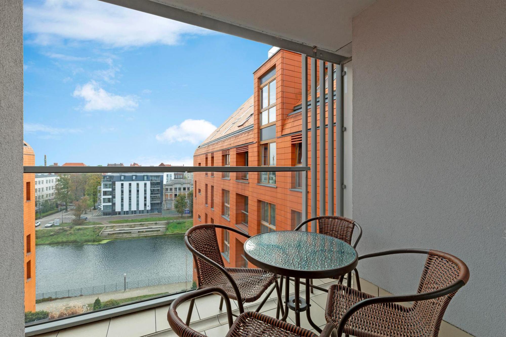 Aura - Riverside & Parking By Downtown Apartments Gdansk Exterior foto