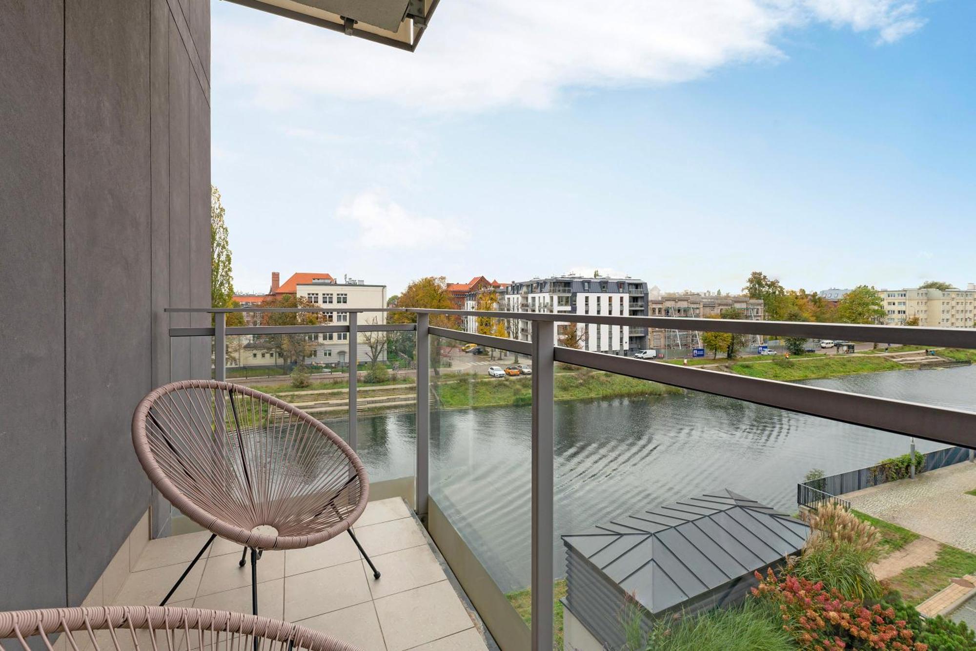 Aura - Riverside & Parking By Downtown Apartments Gdansk Exterior foto